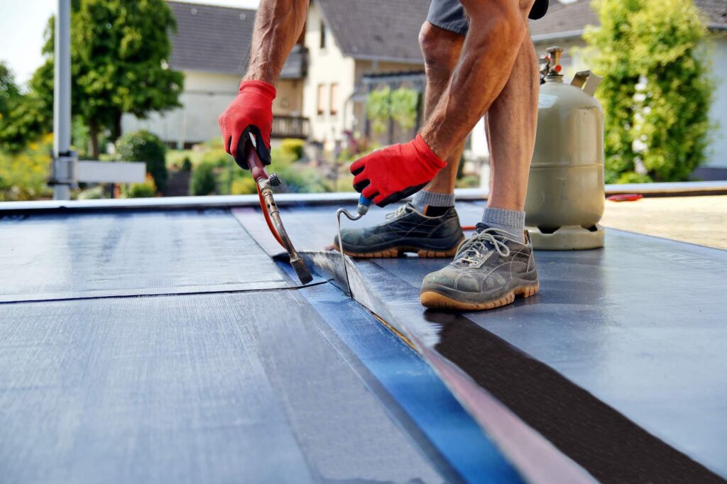 Flat roof repairs Fakesville